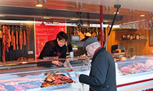 Einblick in unseren Verkaufswagen Einblick in unseren Verkaufswagen